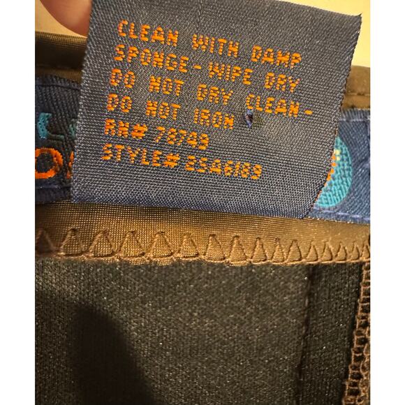 Vintage Y2K Club Contempo Sequin Lace Trim Sheen Halter Top Medium - Picture 8 of 8